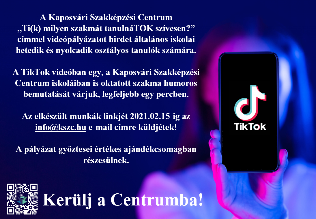Plakat TIK TOK
